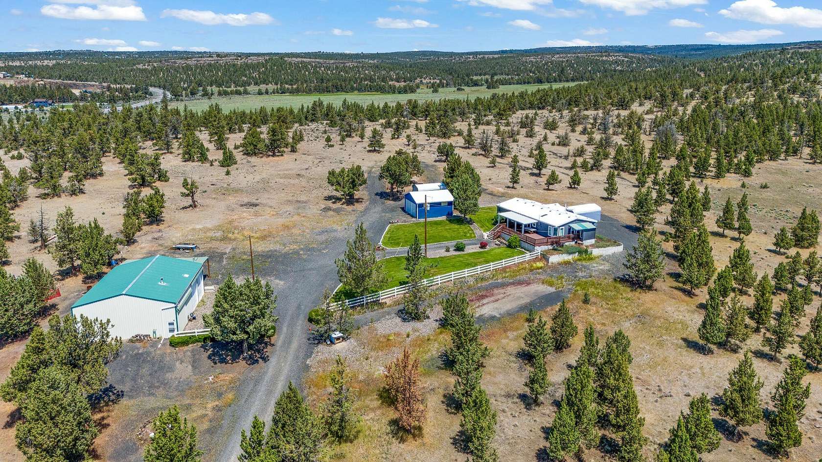 26.3 Acres of Recreational Land with Home for Sale in Prineville, Oregon