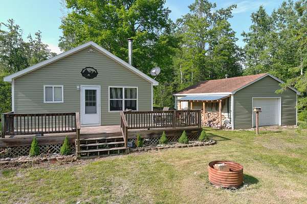 7 Acres of Residential Land with Home for Sale in Hillman, Michigan