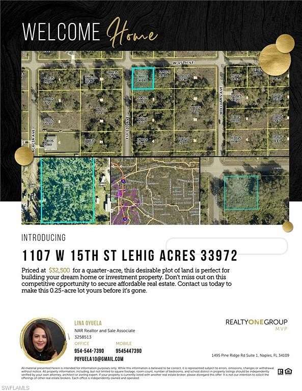 0.25 Acres of Residential Land for Sale in Lehigh Acres, Florida