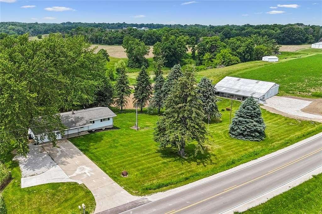 3.3 Acres of Residential Land with Home for Sale in Shellsburg, Iowa