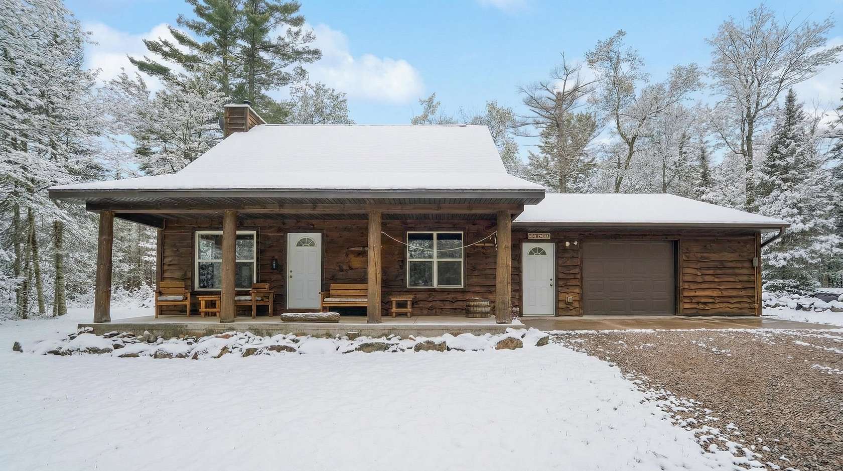 158 Acres of Recreational Land with Home for Sale in Cavour, Wisconsin