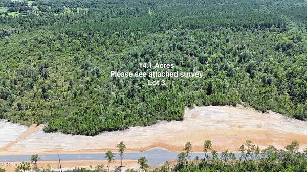 14.1 Acres of Land for Sale in Kiln, Mississippi