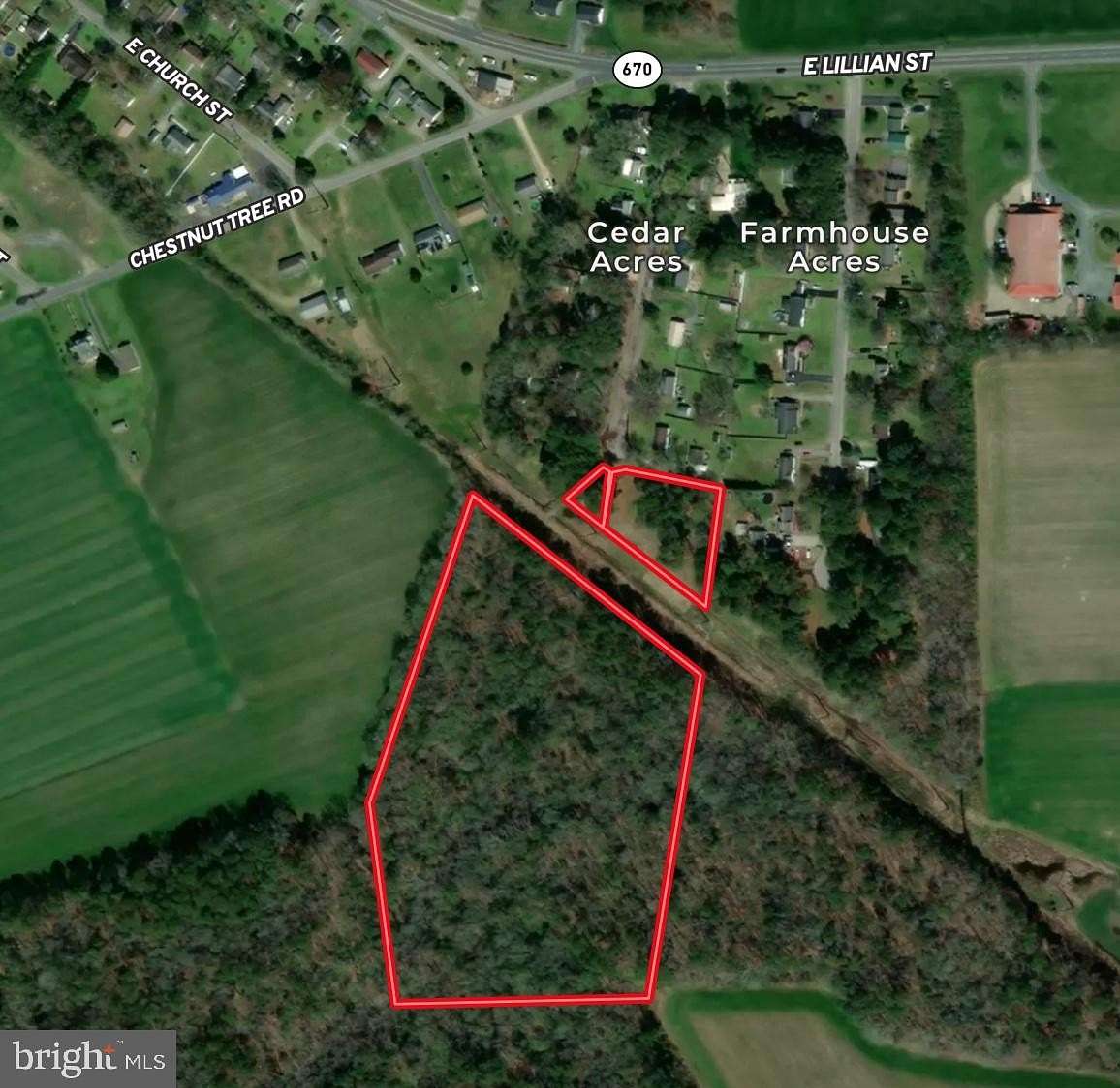 11.6 Acres of Recreational Land for Sale in Hebron, Maryland