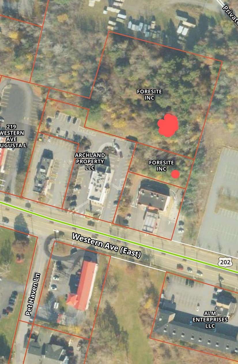 2 Acres of Commercial Land for Sale in Augusta, Maine