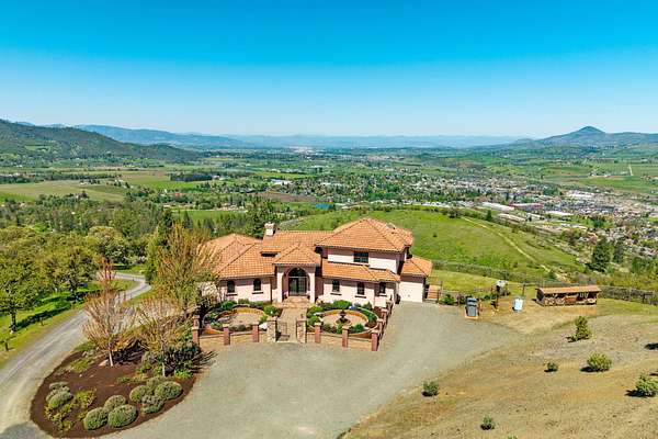 25.2 Acres of Land with Home for Sale in Talent, Oregon