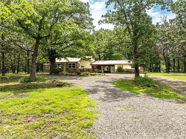 2.44 Acres of Residential Land with Home for Sale in Mountainburg, Arkansas