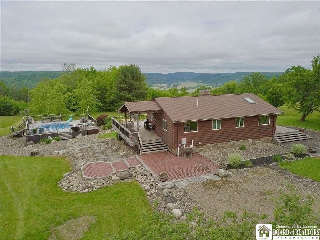 77 Acres of Recreational Land with Home for Sale in Great Valley, New York