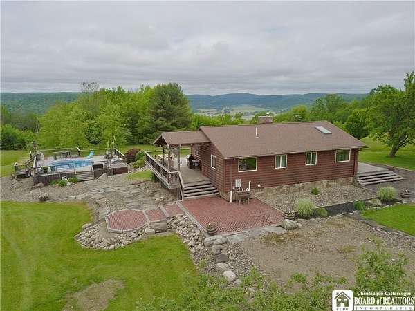 77 Acres of Recreational Land with Home for Sale in Great Valley, New York