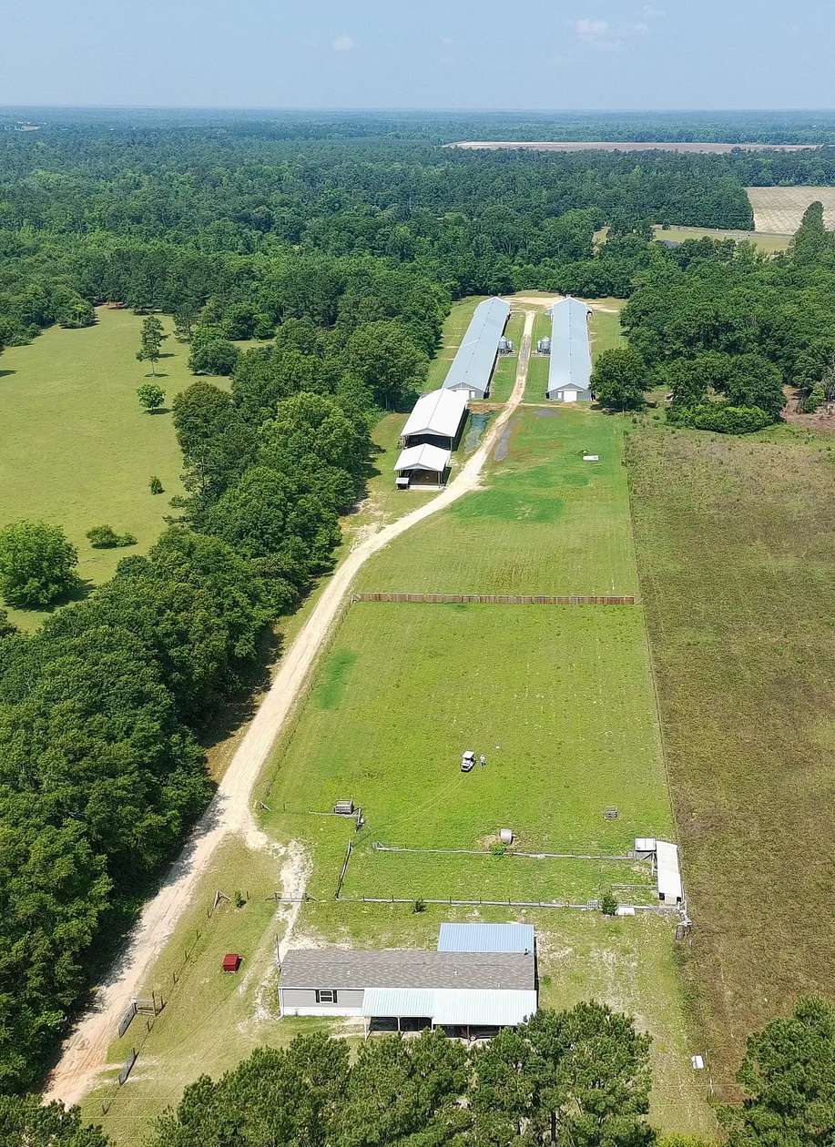 8 Acres of Land with Home for Sale in Blackville, South Carolina
