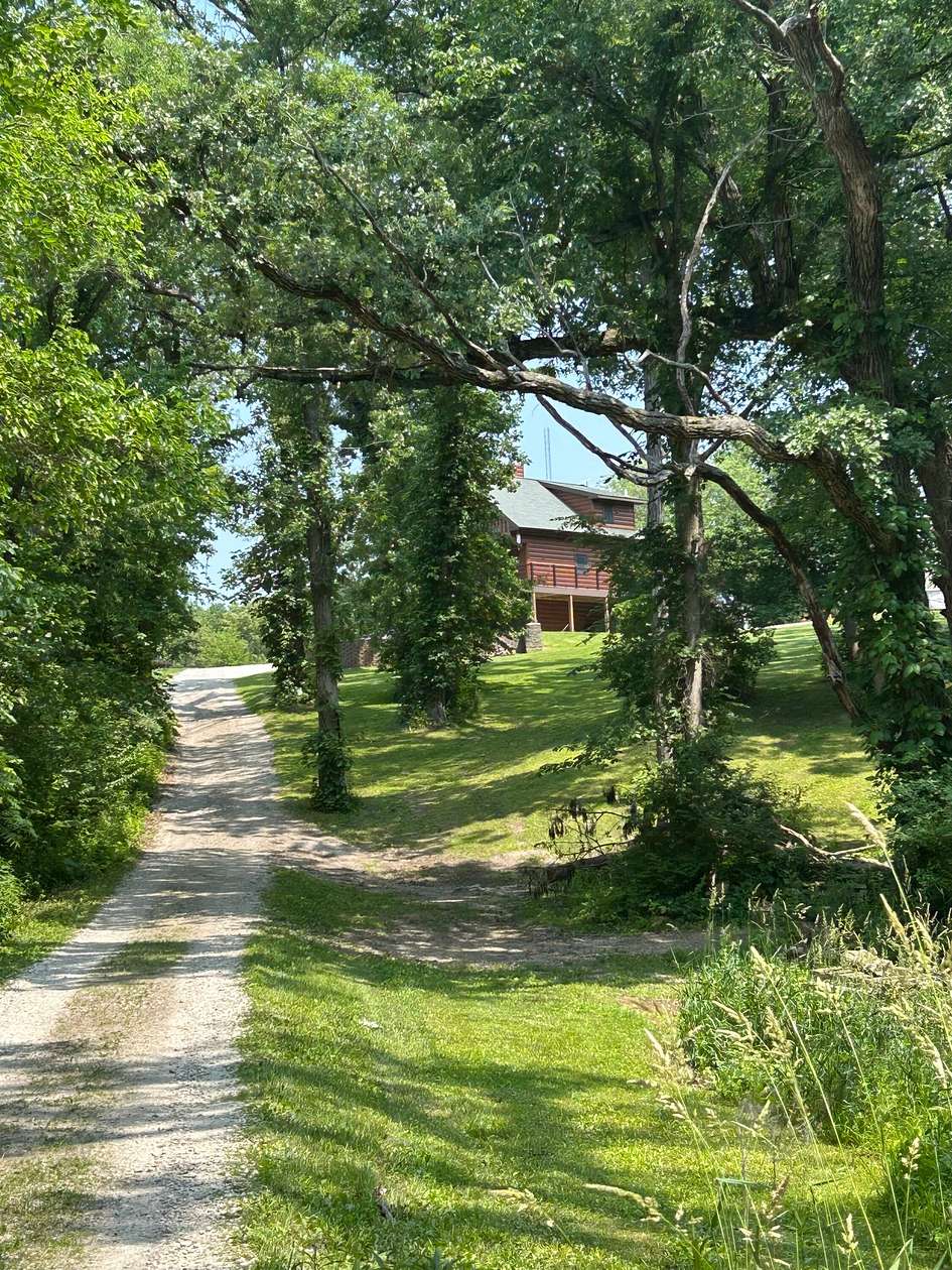 15 Acres of Recreational Land with Home for Sale in Cambridge, Illinois