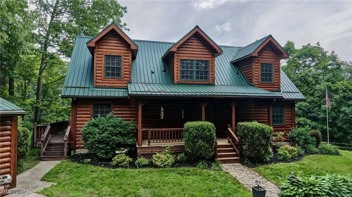 20.2 Acres of Recreational Land with Home for Sale in Pleasant City, Ohio