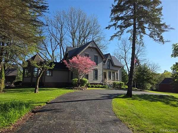 19.1 Acres of Land with Home for Sale in Dryden, Michigan