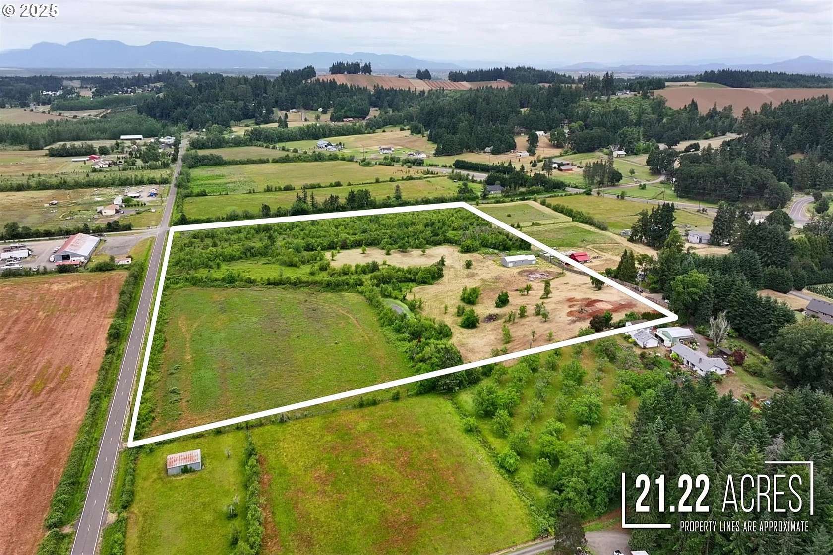 21.2 Acres of Land for Sale in Cheshire, Oregon