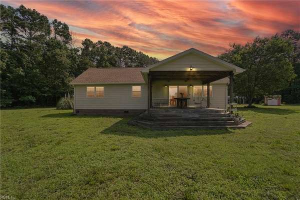 24 Acres of Land with Home for Sale in Suffolk, Virginia