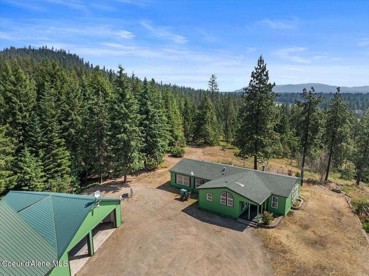 8.58 Acres of Residential Land with Home for Sale in Rathdrum, Idaho