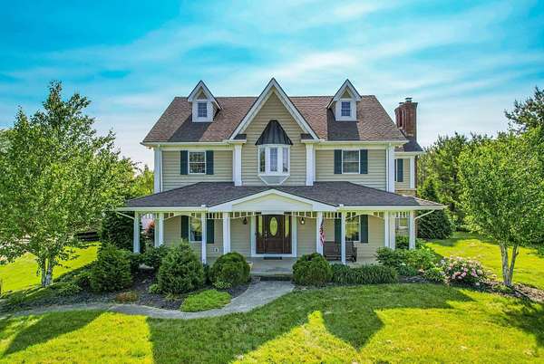 13.9 Acres of Land with Home for Sale in Plain City, Ohio