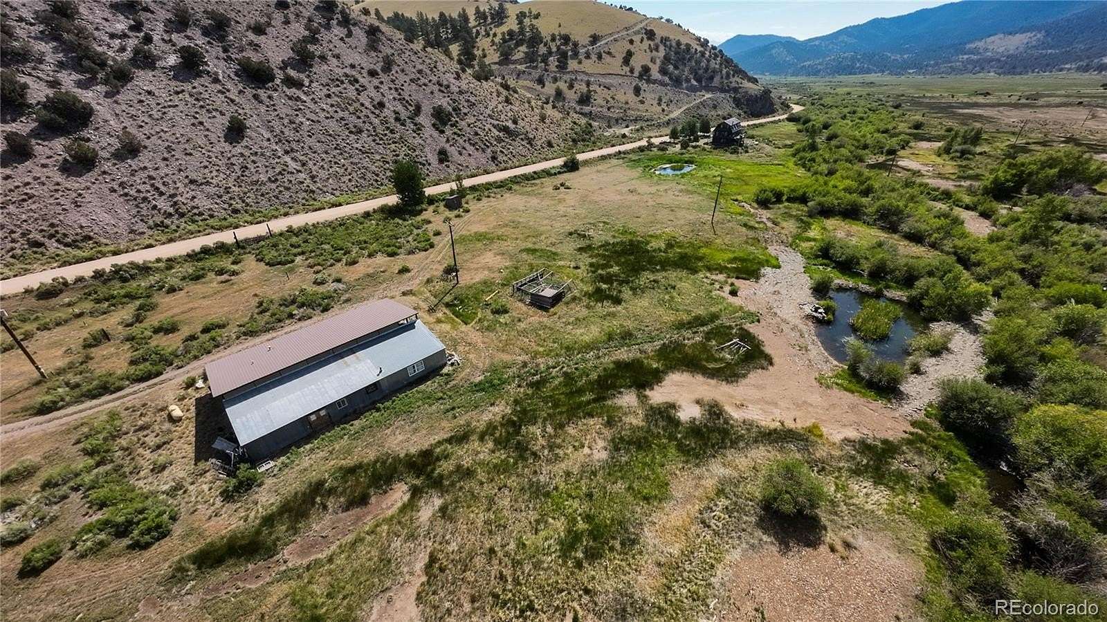 14.3 Acres of Land with Home for Sale in Villa Grove, Colorado