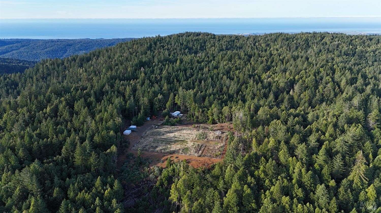 210 Acres of Recreational Land with Home for Sale in Point Arena, California