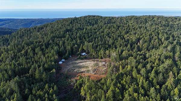 210 Acres of Recreational Land with Home for Sale in Point Arena, California