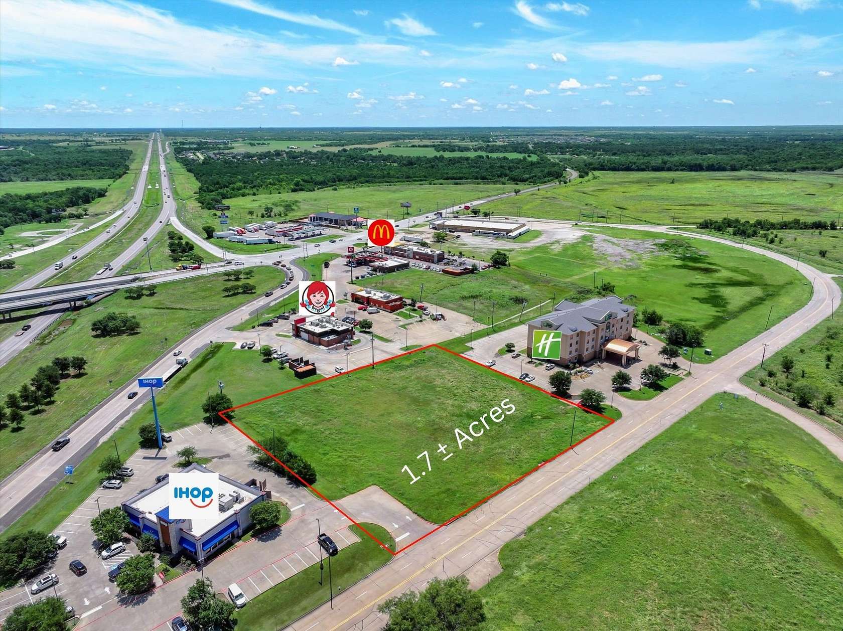 1.78 Acres of Commercial Land for Sale in Terrell, Texas