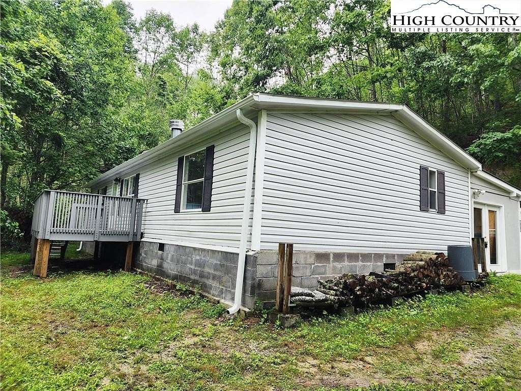 5 Acres of Residential Land with Home for Sale in Vilas, North Carolina