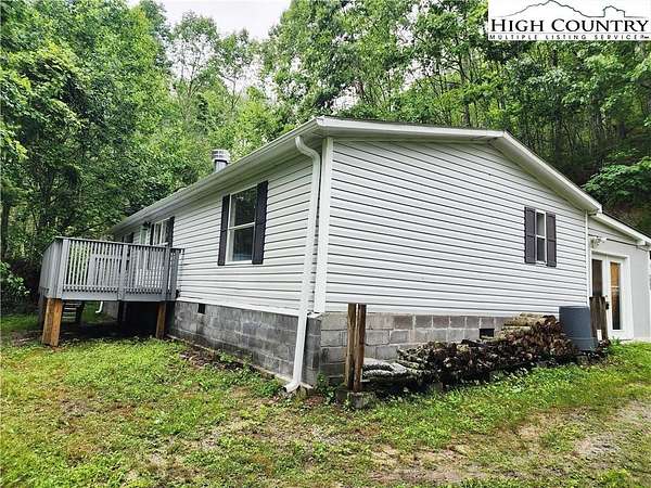 5 Acres of Residential Land with Home for Sale in Vilas, North Carolina