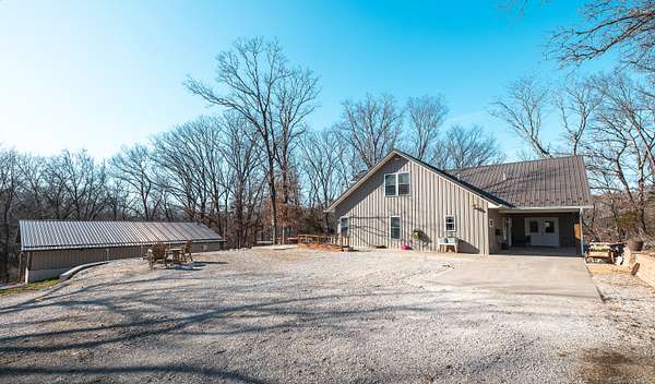 10 Acres of Recreational Land with Home for Sale in Boonville, Missouri