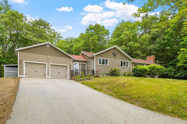 6.9 Acres of Residential Land with Home for Sale in Strafford, New Hampshire