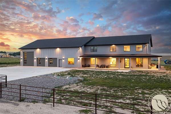 5 Acres of Residential Land with Home for Sale in Billings, Montana