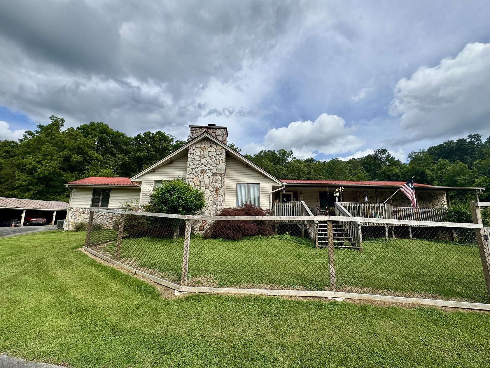 10.6 Acres of Land with Home for Sale in Newport, Tennessee