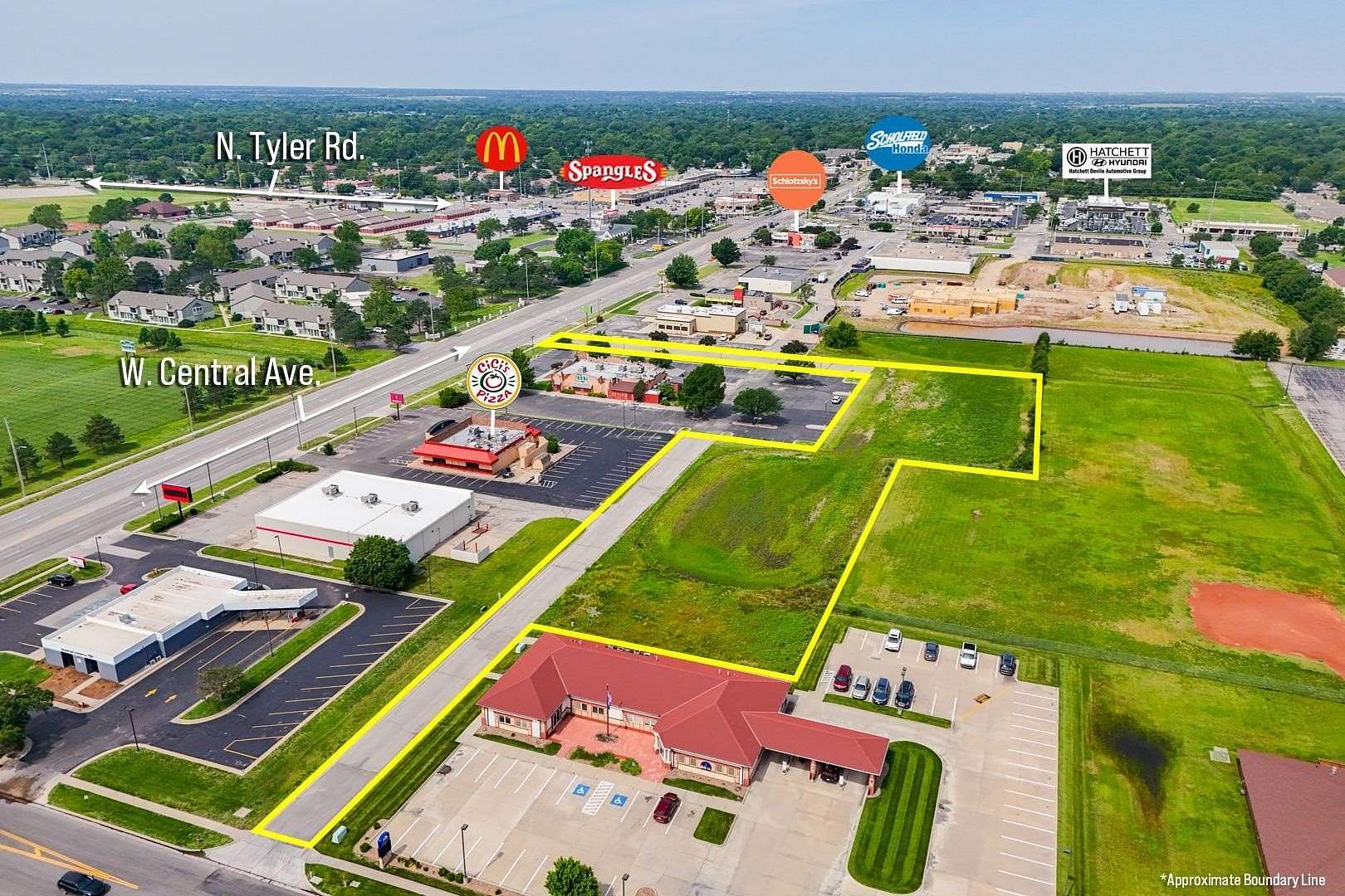 2.8 Acres of Commercial Land for Sale in Wichita, Kansas
