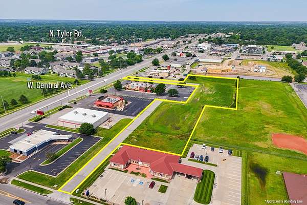 3.67 Acres of Commercial Land for Sale in Wichita, Kansas