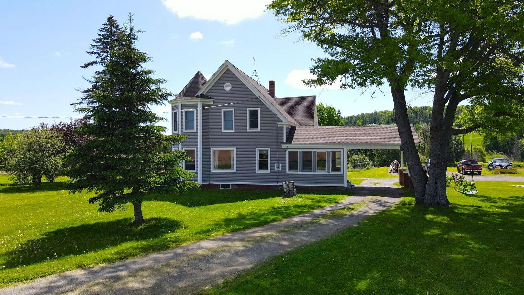 16 Acres of Land with Home for Sale in Fort Fairfield, Maine