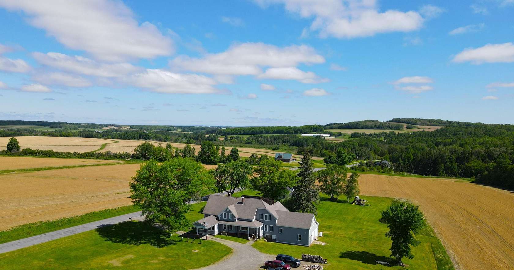 16 Acres of Land with Home for Sale in Fort Fairfield, Maine
