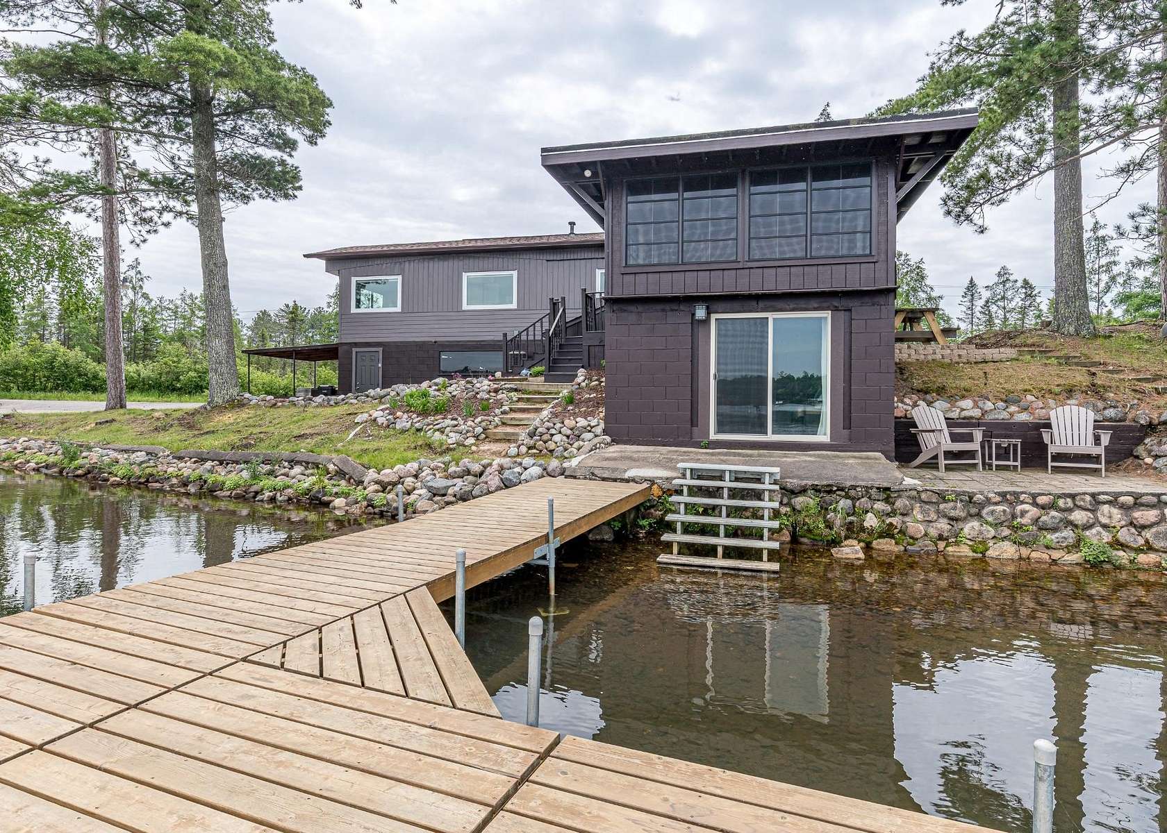 8 Acres of Residential Land with Home for Sale in Woodruff, Wisconsin