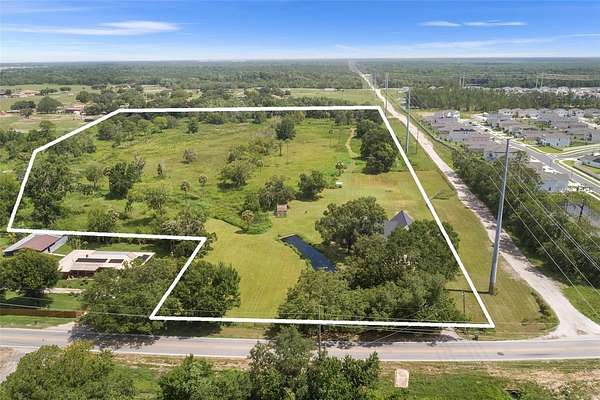 17.7 Acres of Land with Home for Sale in Haines City, Florida
