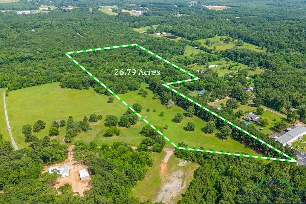 26.6 Acres of Agricultural Land for Sale in Hallsville, Texas