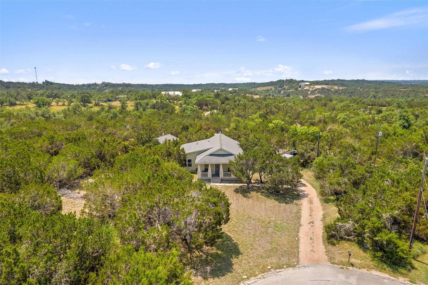 1.5 Acres of Residential Land with Home for Sale in Dripping Springs, Texas