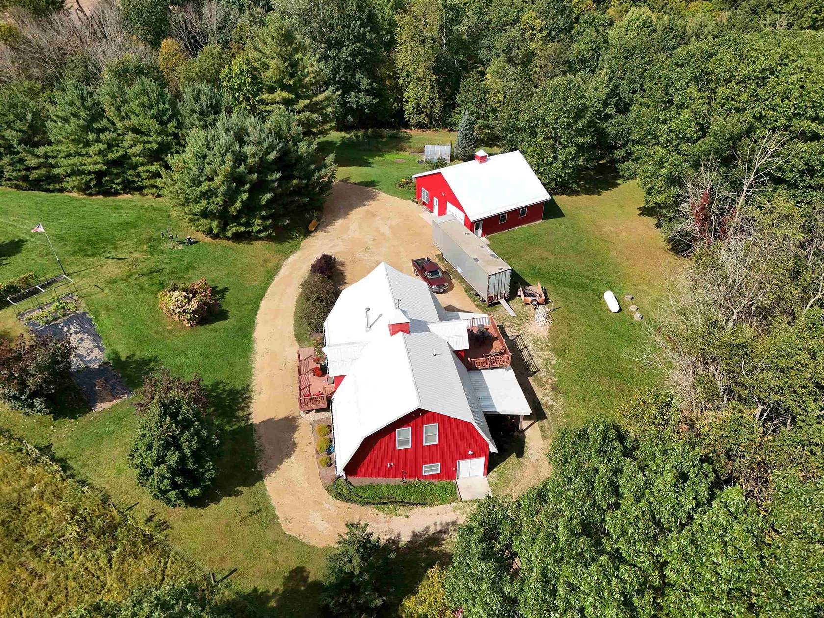 44 Acres of Agricultural Land with Home for Sale in Richland Center, Wisconsin