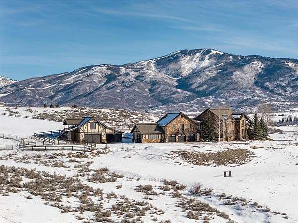 35 Acres of Land with Home for Sale in Steamboat Springs, Colorado