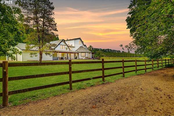 21.4 Acres of Land with Home for Sale in Forest Grove, Oregon