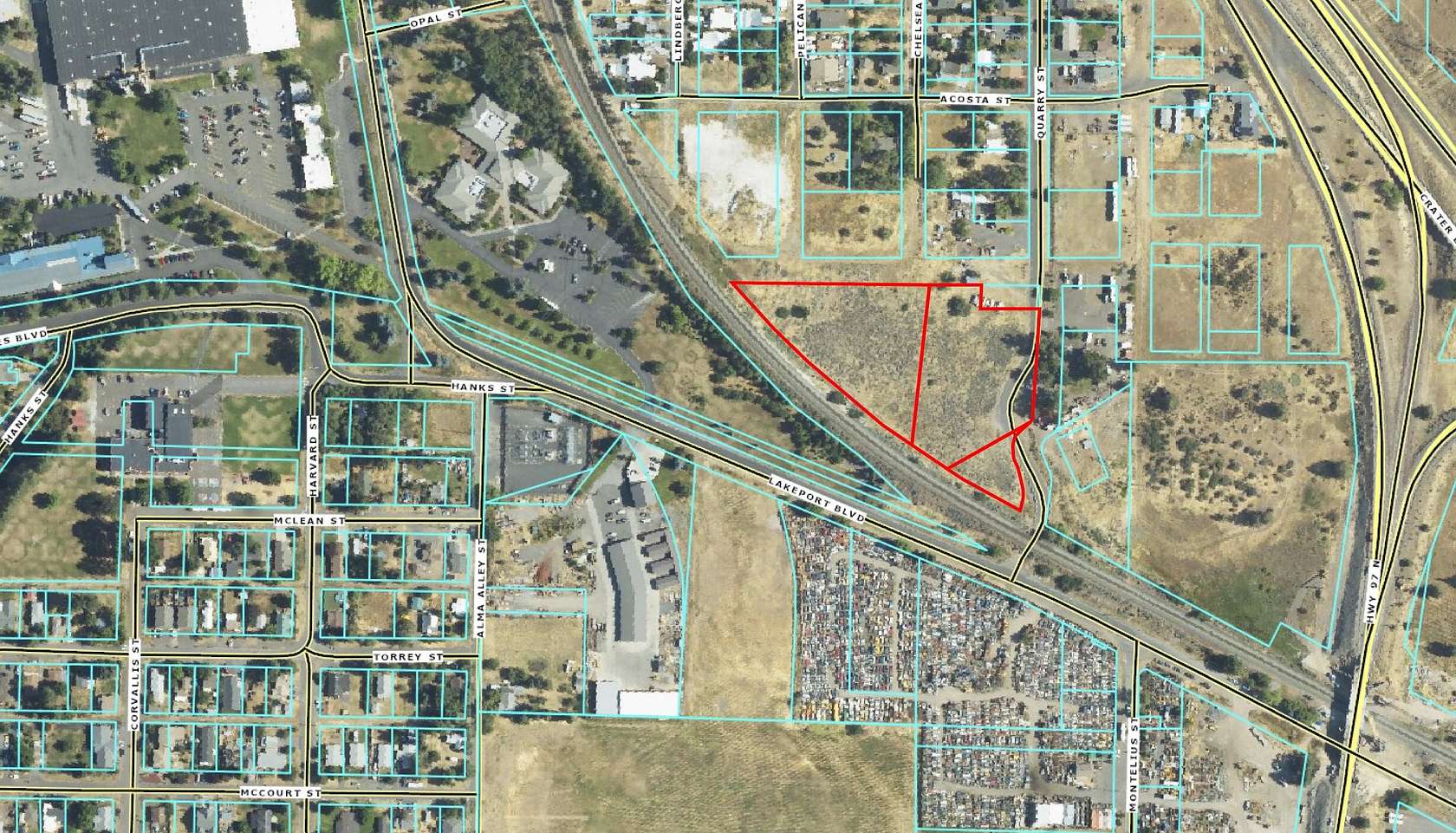 3.66 Acres of Commercial Land for Sale in Klamath Falls, Oregon