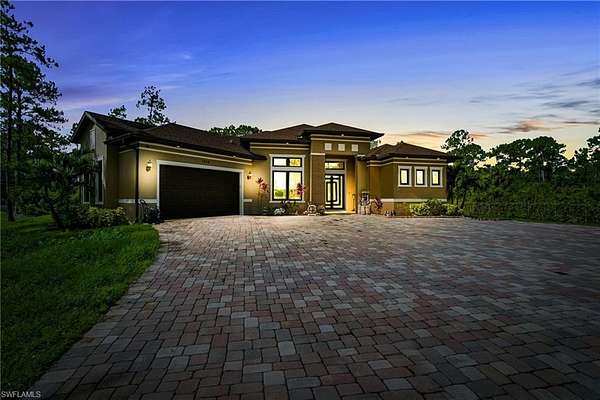 2.5 Acres of Residential Land with Home for Sale in Naples, Florida