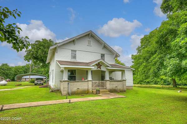 10 Acres of Land with Home for Sale in Sarcoxie, Missouri