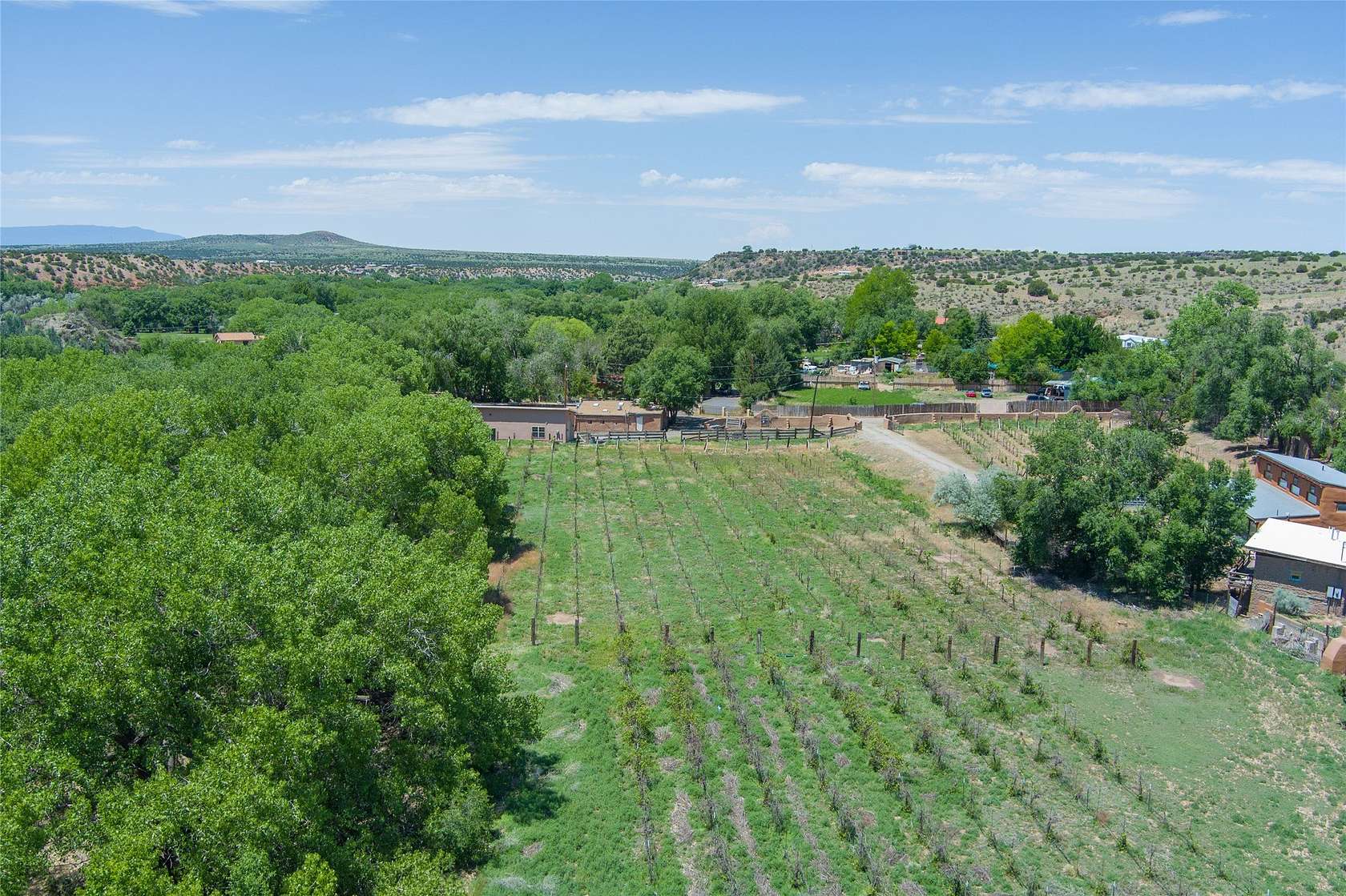 6.23 Acres of Land with Home for Sale in Santa Fe, New Mexico