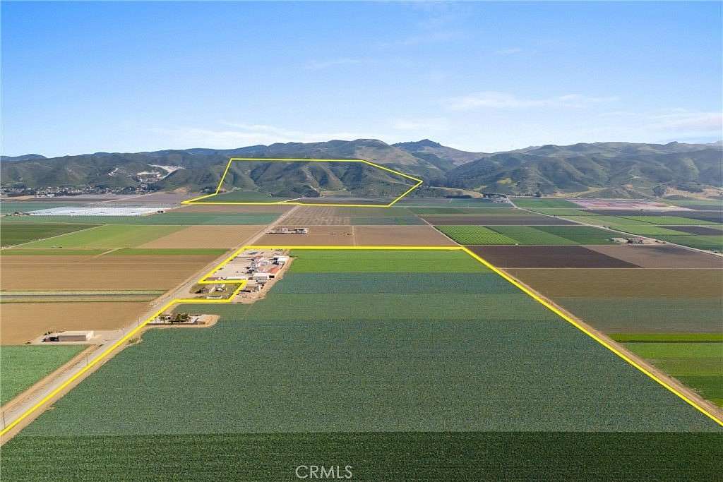 406 Acres of Improved Land for Sale in Lompoc, California