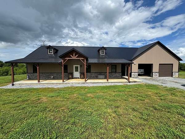 16 Acres of Recreational Land with Home for Sale in Ewing, Kentucky