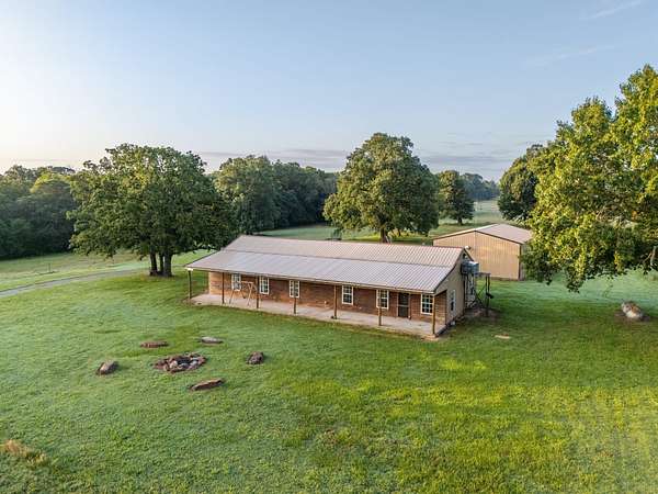 100 Acres of Land with Home for Sale in Stuart, Oklahoma