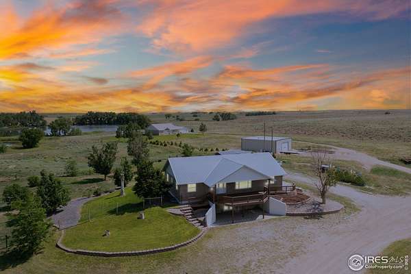 2.75 Acres of Residential Land with Home for Sale in Hillrose, Colorado