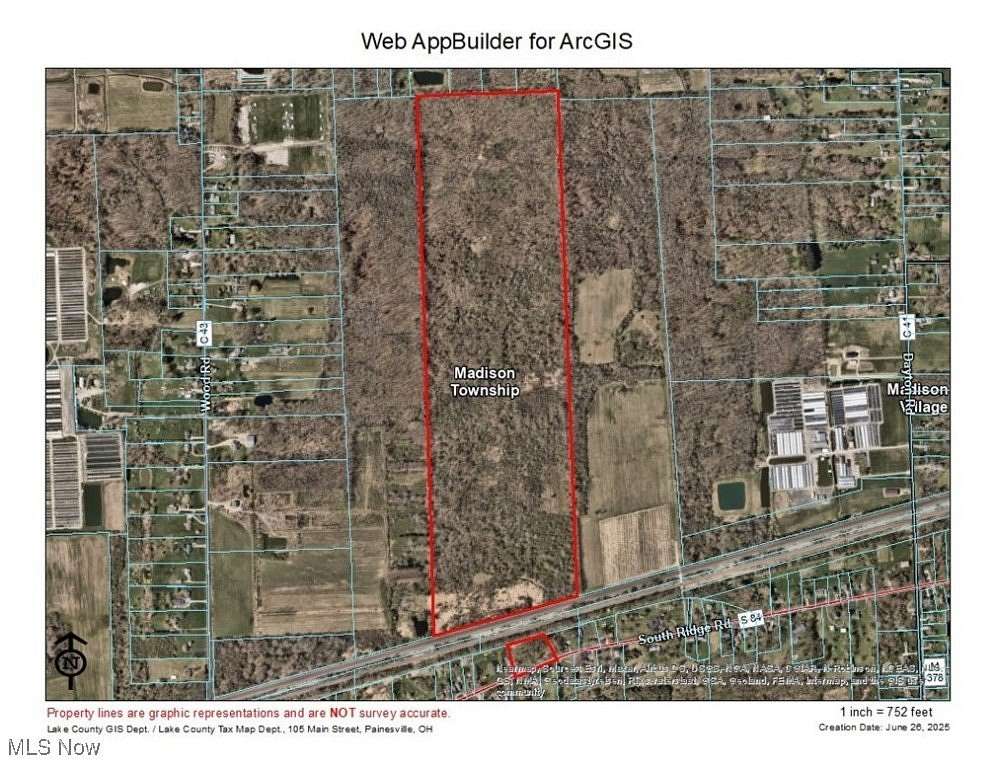 130 Acres of Land for Sale in Madison, Ohio